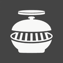 Bonfire, Grill, and Table in One Unit